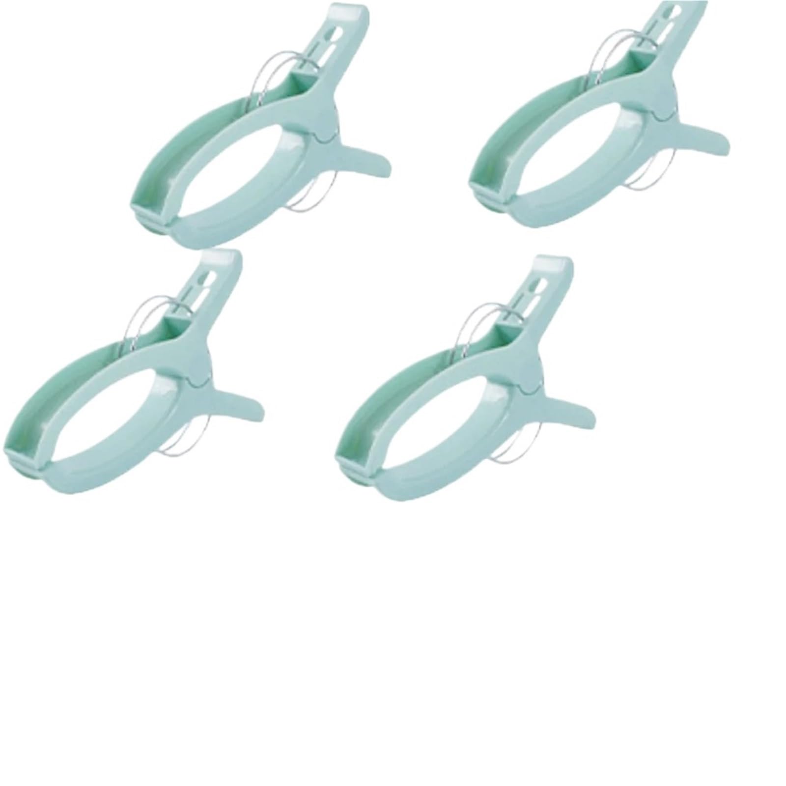 100/400Pcs Plastic Clothespins Clips Reusable Fixed Laundry Sunbed Lounger Clothes Pegs Home Bathroom Organization for Washing Line(Green,400pcs)