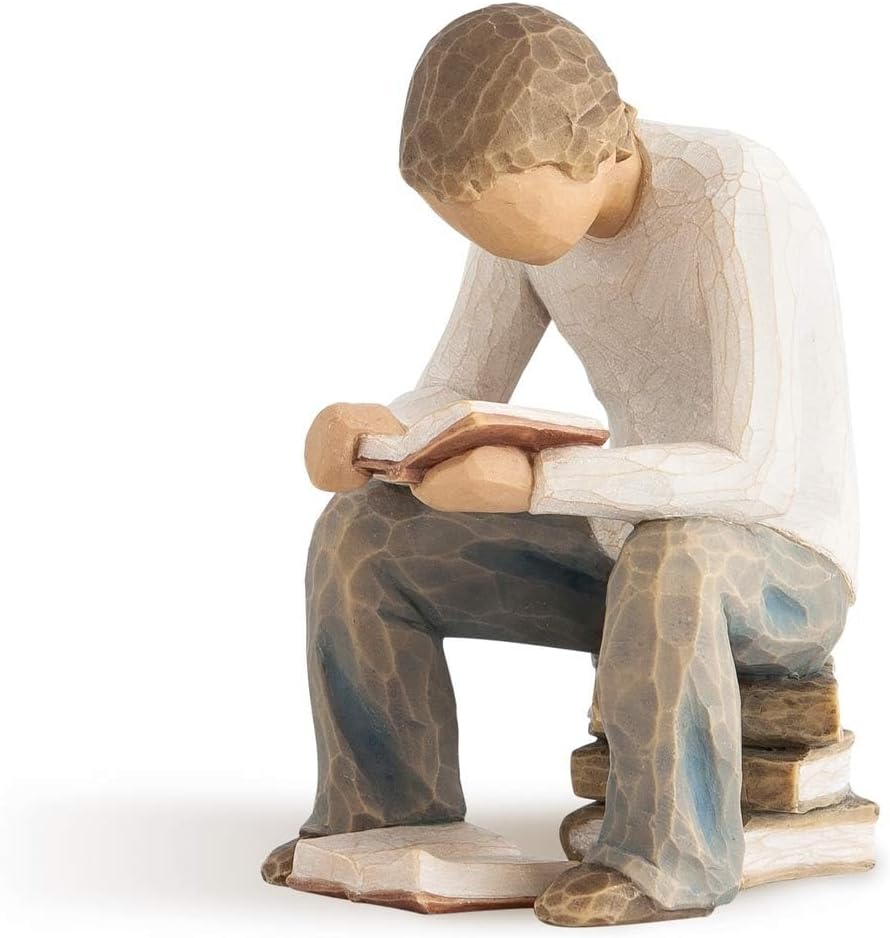Willow Tree Quest, Sculpted Hand-Painted Figure | Cast from a Susan Lordi Original Carving, Inspirational Gift of Encouragement, Strength, Hope and Confidence