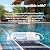 Salt Cell Plate Up to 15,000 Gallons Swimming Pool Salt Chlorine Generator, Salt Cell for Pool Fits for Hayward W3T-CELL-15 BLW1T15H