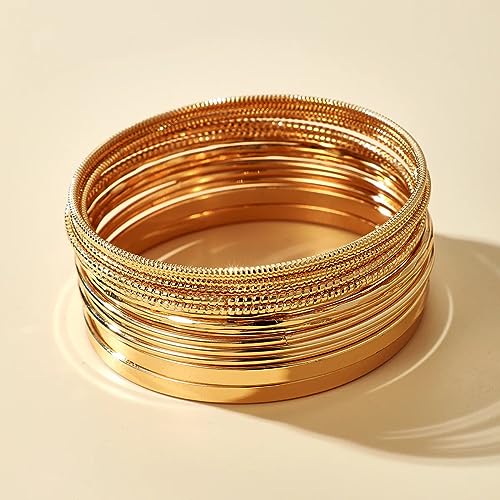 Image of Shining Diva Fashion Gold Plated Stylish Kada Bangle Cuff Bracelet for Women & Girls