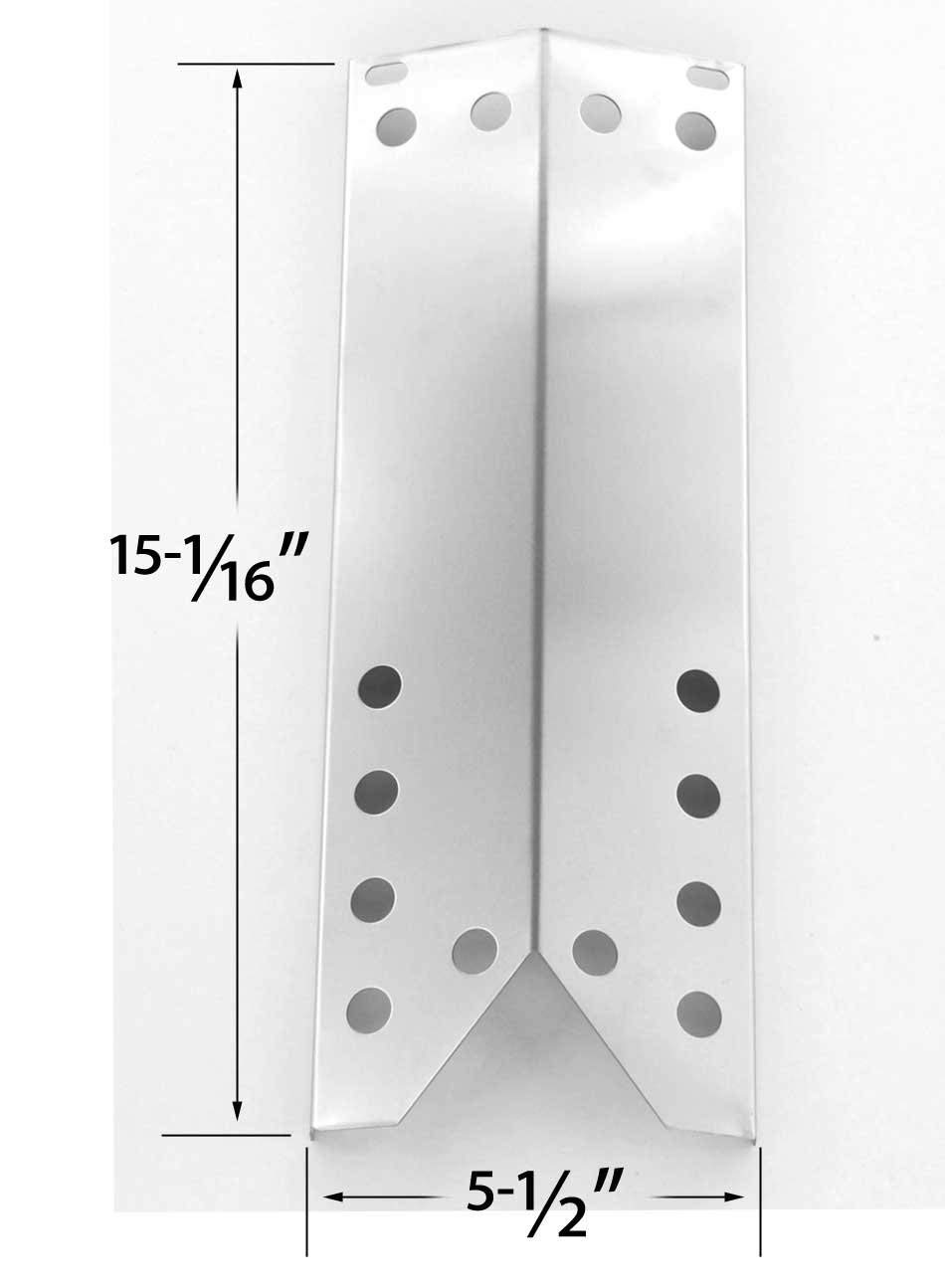 3 Pack Stainless Steel Heat Shield for KitchenAid 720-0336D, 720-0745, 720-0745A, North American Outdoors 843019U, 848506A, BB10571A, BB10769A, BB10769A-1, BB10807A Gas Grll Models