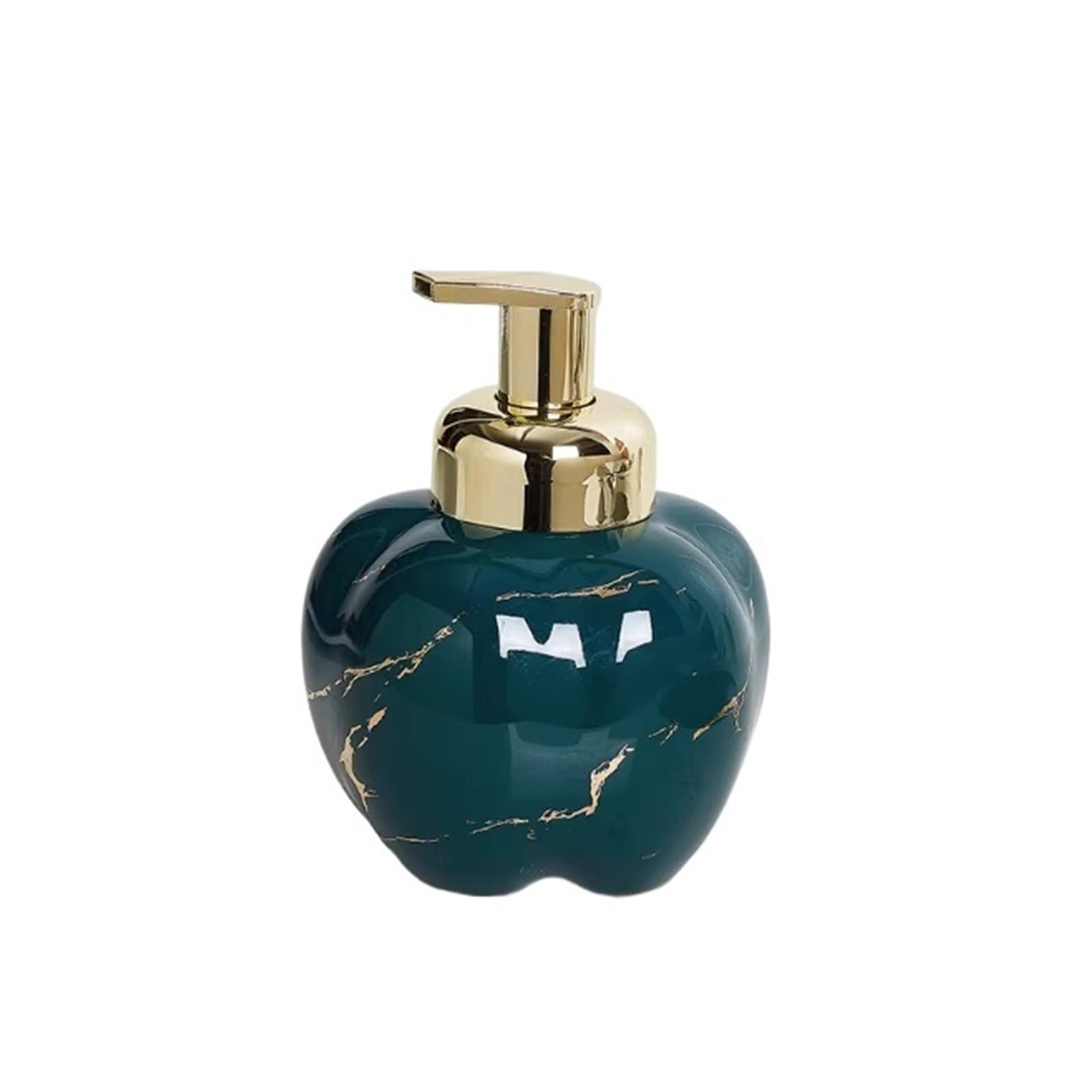 Soap Dispenser The Pumpkin-shaped Foam Dispenser Is Suitable For Shampoo And Facial Cleanser Pump Bottles(Green)