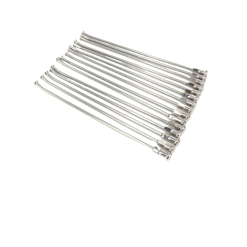 Steel Spokes And Nipples 36 Pcs 21 Inch Front 18 Inch 19 Inch Rear Wheel Compatible With EXC EXCF XC CRF YZF XR(228mm 3.5mm)