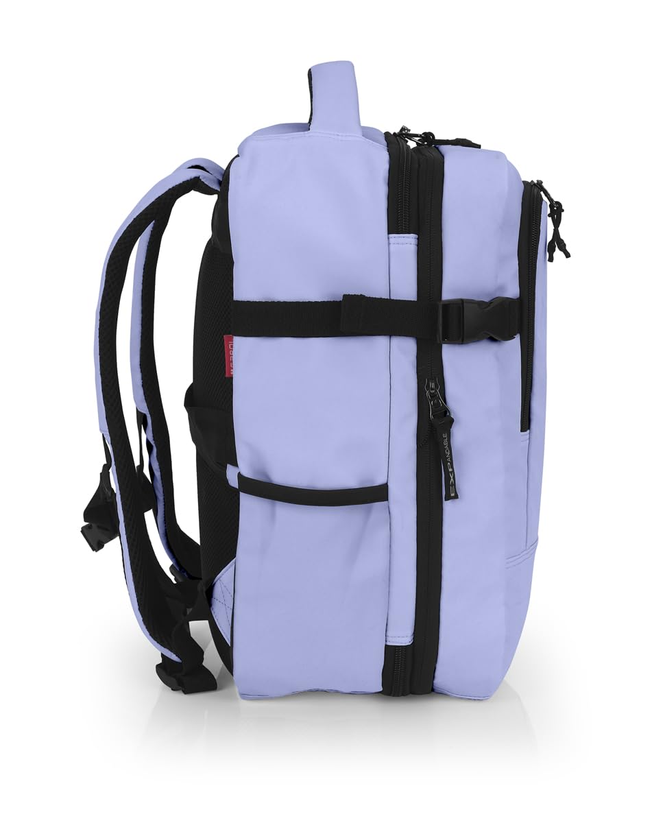 Gabol - Mochila Underseat 40x30x20/24 cm para Avión Vancouver 28,8L con Compartimento para Portátil 15,6” - Equipaje de Mano Bajo Asiento Ligero y Resistente al Agua