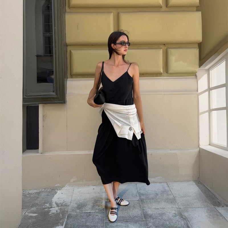 MAVMAX Mary Jane Shoes Ballet Sneakers for Women Casual Sneakers with Elastic Strap Non Slip Women's Ballet Flats with Foam Insole for Comfortable Daily Outgoing Work - Image 3