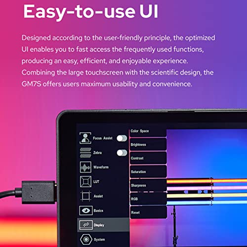 Ficha técnica Godox GM7S 4K Monitor de cámara 7 1200nit 1920 1200 Pantalla IPS Entrada y Salida HDMI 3D LUT Tipo-C DC Monitor en cámara Alimentado por batería para cámaras DSLR con Parasol y batería - Fernando Cortés Ficha técnica Godox GM7S 4K Monitor de cámara 7 1200nit 1920 1200 Pantalla IPS Entrada y Salida HDMI 3D LUT Tipo-C DC Monitor en cámara Alimentado por batería para cámaras DSLR con Parasol y batería - Fernando Cortés