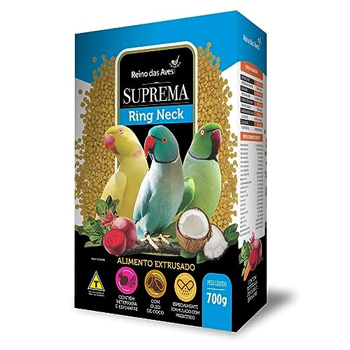Ração Para Passaros Suprema Ring Neck 700g