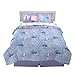 Disney Frozen 2 Kids Bedding Super Soft Comforter and Sheet Set with Sham, 7 Piece Full Size, 