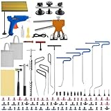 89 Pcs Paintless Dent Removal Rods Stainless Steel Tool Kit Dent Repair NEW -  Jikkolumlukka