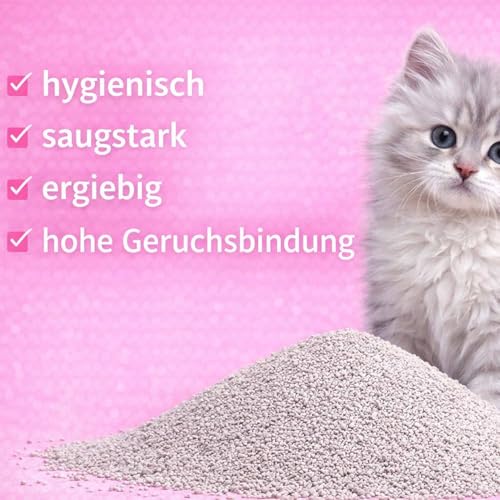2x15 kg CANCAT Excellent kanadische Premium Katzenstreu Klumpstreu Babypuderduft