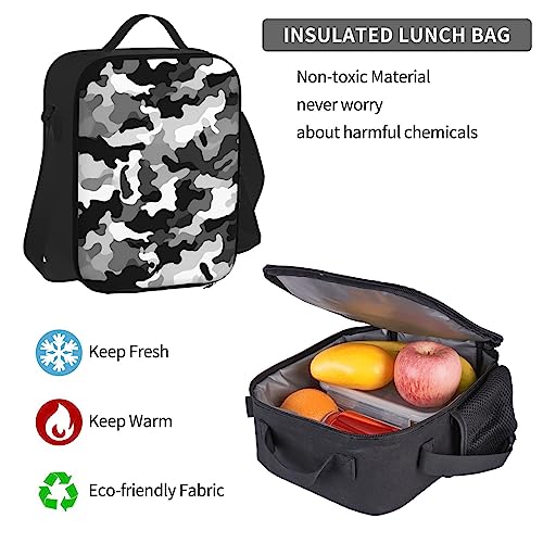 Sac à dos avec compartiment repas et trousse assortie ensemble mixte décontracté - 7