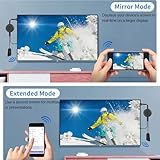 Wireless HDMI Display Adapter, 4K HDR Screen Mirroring Display Dongle, Plug & Play, 2.4/5GHz Wireless HDMI Transmitter and Receiver, Support Miracast/DLNA/Airplay, for Smartphone/Laptop/PC/Projector - Image 3