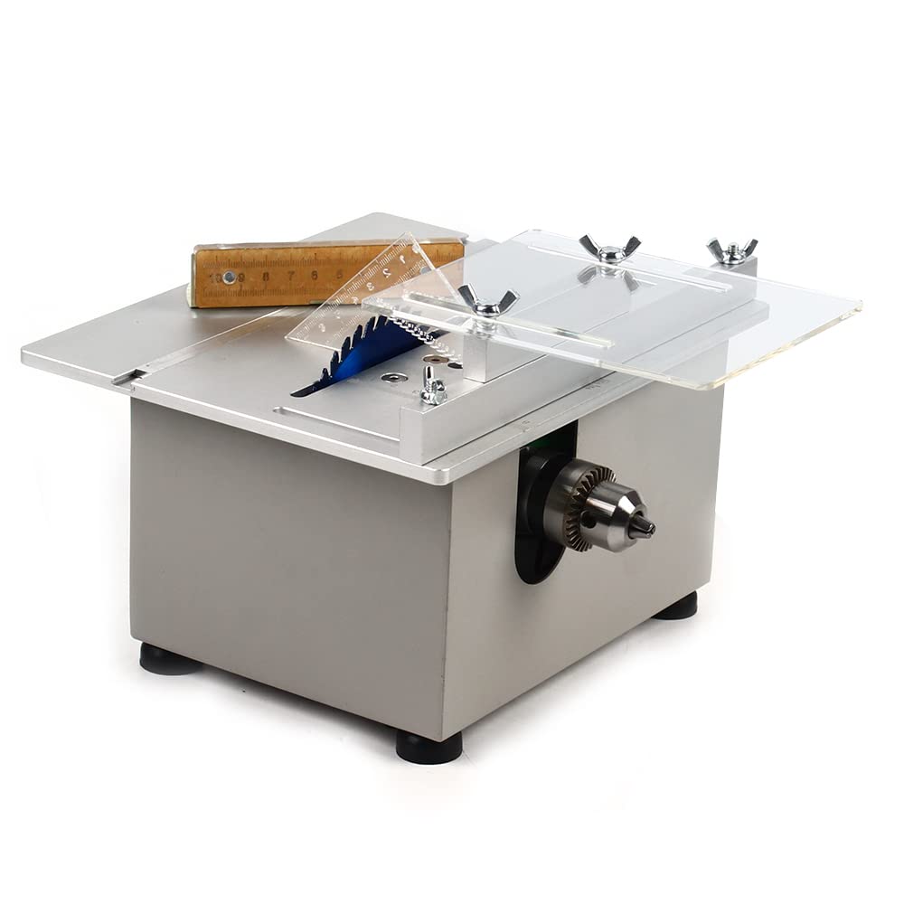 Mini seghe circolari da tavolo, set elettrico fai da te, seghe da tavolo, multifunzione, per la lavorazione del legno, seghe circolari, multifunzione, seghe da tavolo, in miniatura, prescissione,