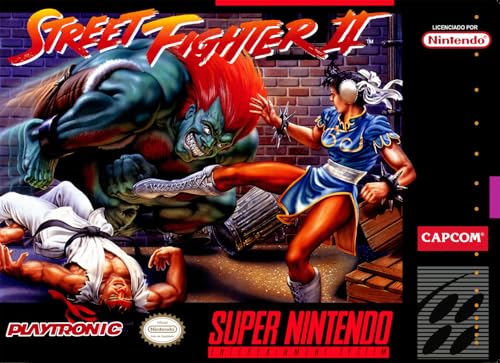 Super Nintendo - Street Fighter II - Superpôster OLD!Gamer