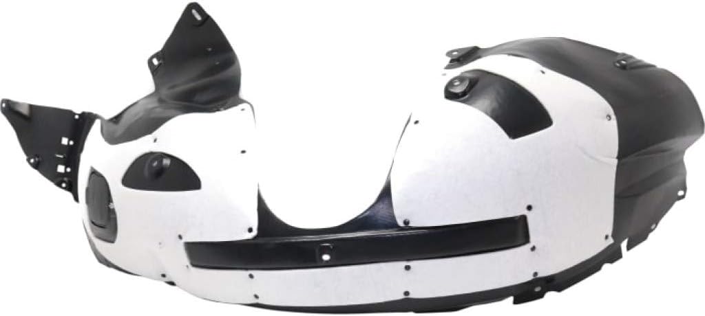 For Ford Police Interceptor Utility Splash Guard/Fender Liner 2016 2017 2018 | Front, Driver Side | Replacement For FB5Z16103E, FO1248178 | Trim: Base