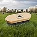Cooncicy Medium Livestock Brush for Goat, Cattle, Cow - Horse Brushes for Grooming - Premium Horse Brush for Show, Goat Supplies