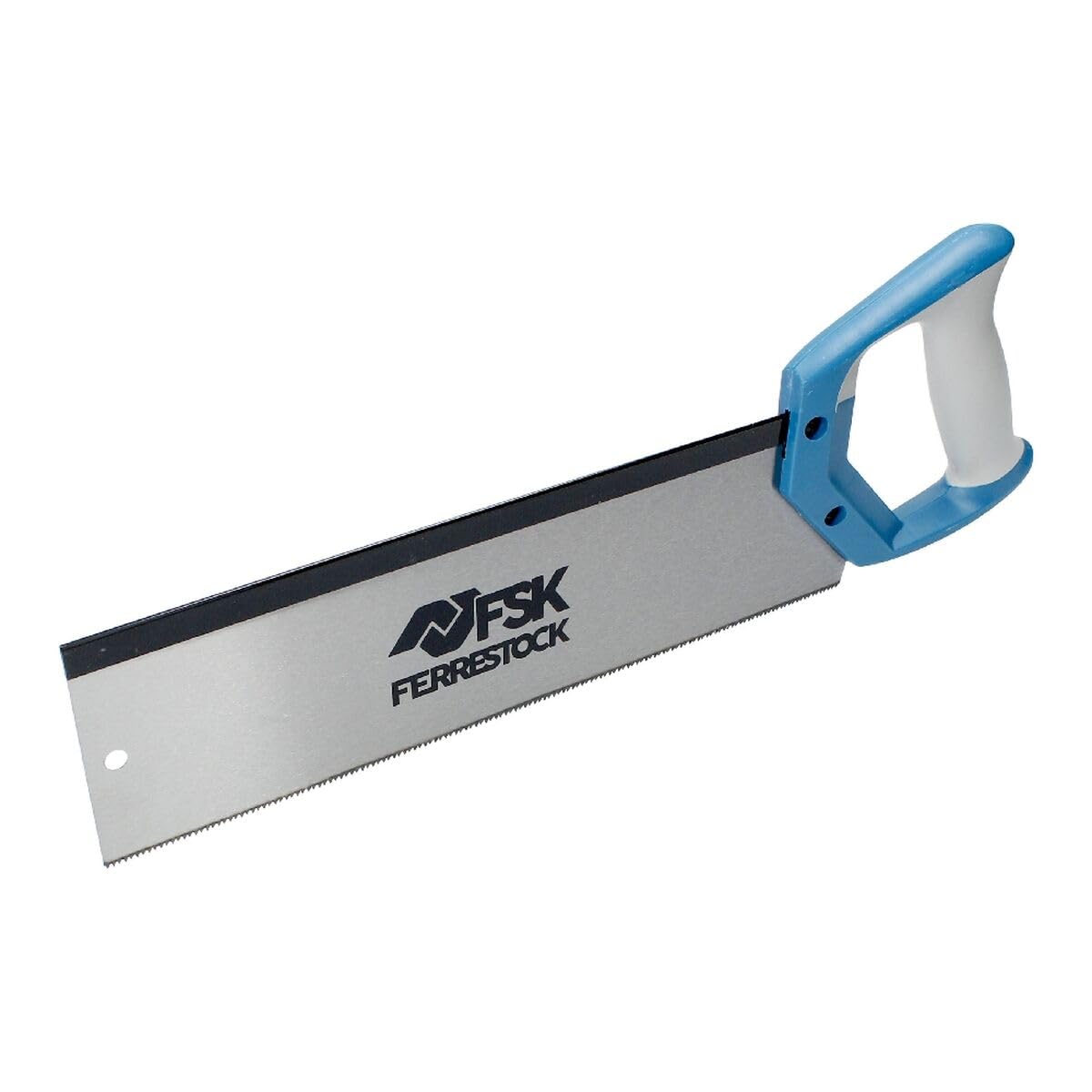 Ferrestock FSKING001 - Set di troncatrice in plastica di alta qualità, con sistema di regolazione e angoli di taglio a 90°, 45° e 22,5°, con seghetto speciale