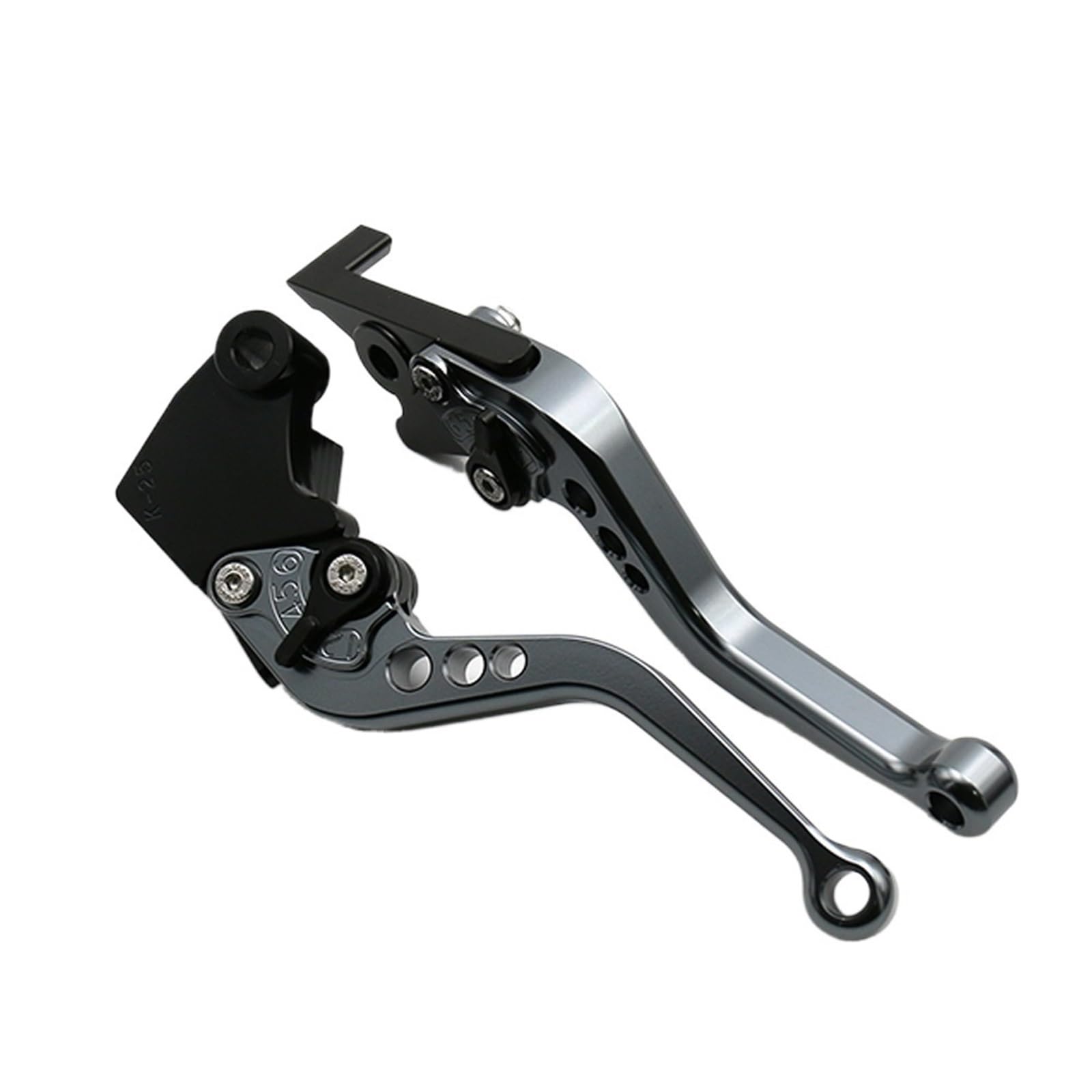 Pbqenxb Break and Clutch Levers for Thruxton 2016-2018 for Bonneville T120/Black/Nero/T100 2016-2019 Motorcycle Long/Short Brake Clutch Levers
