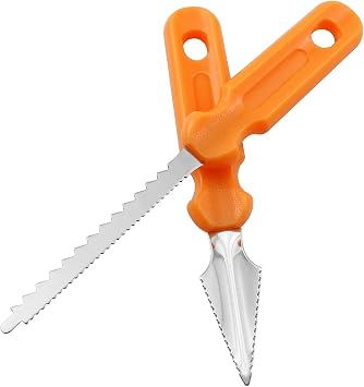 Pumpkin Carving Tool Double-sided Saw Knife and Nicking Tool Halloween Xmas DIY Sculpting Craft Kit
