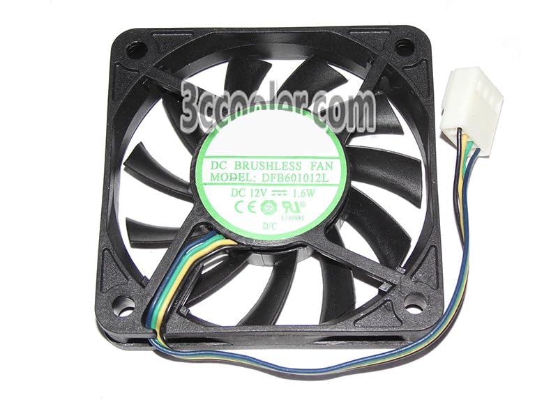Ventilateur de refroidissement 6 cm 12V DFB601012L contre la surchauffe