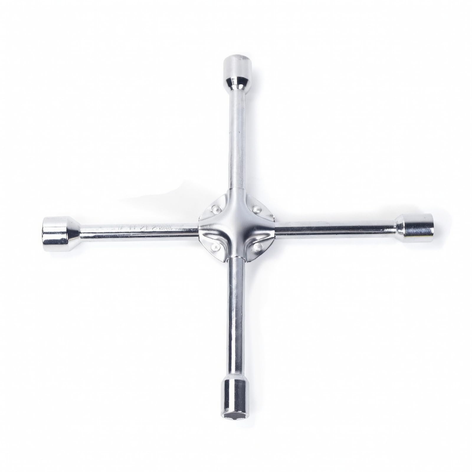 Llave Cruz Plegable Cruz de Tuercas de Ruedas de Superficie Moleteada para Agarre y Almacenamiento Compacto Adecuada para, Llave De Cruz De 14 Pulgadas Con Clip Para 17-19-21-23mm