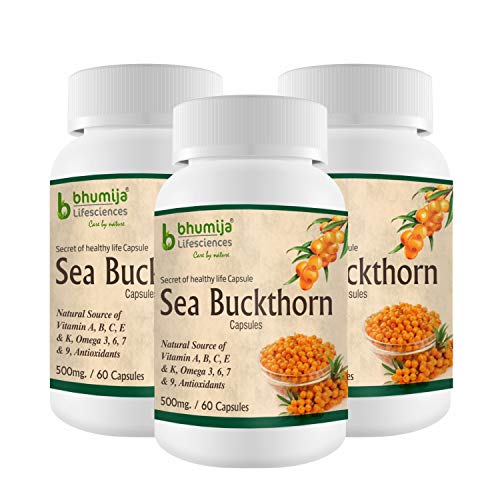 Bhumija Lifesciences Sea Buckthorn Capsule 60's Pack of 3