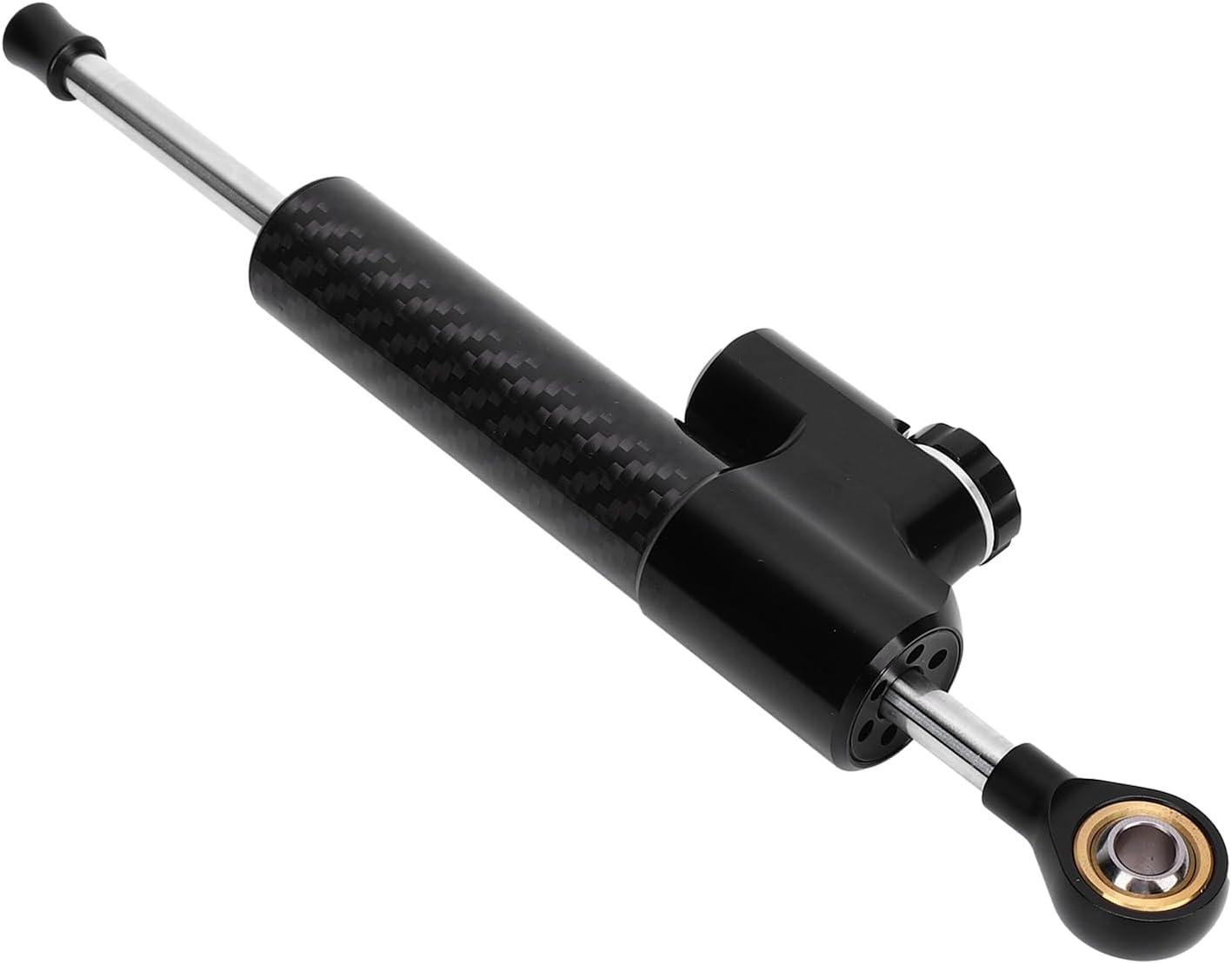 Keenso Motorcycle Steering Damper, Adjustable Universal Stabilizer with Speed Sensitive Damping System, for GSXR 1000 750 R1 R6 ZX6R ZX10R CB1000R MT09 Sport Street Bikes
