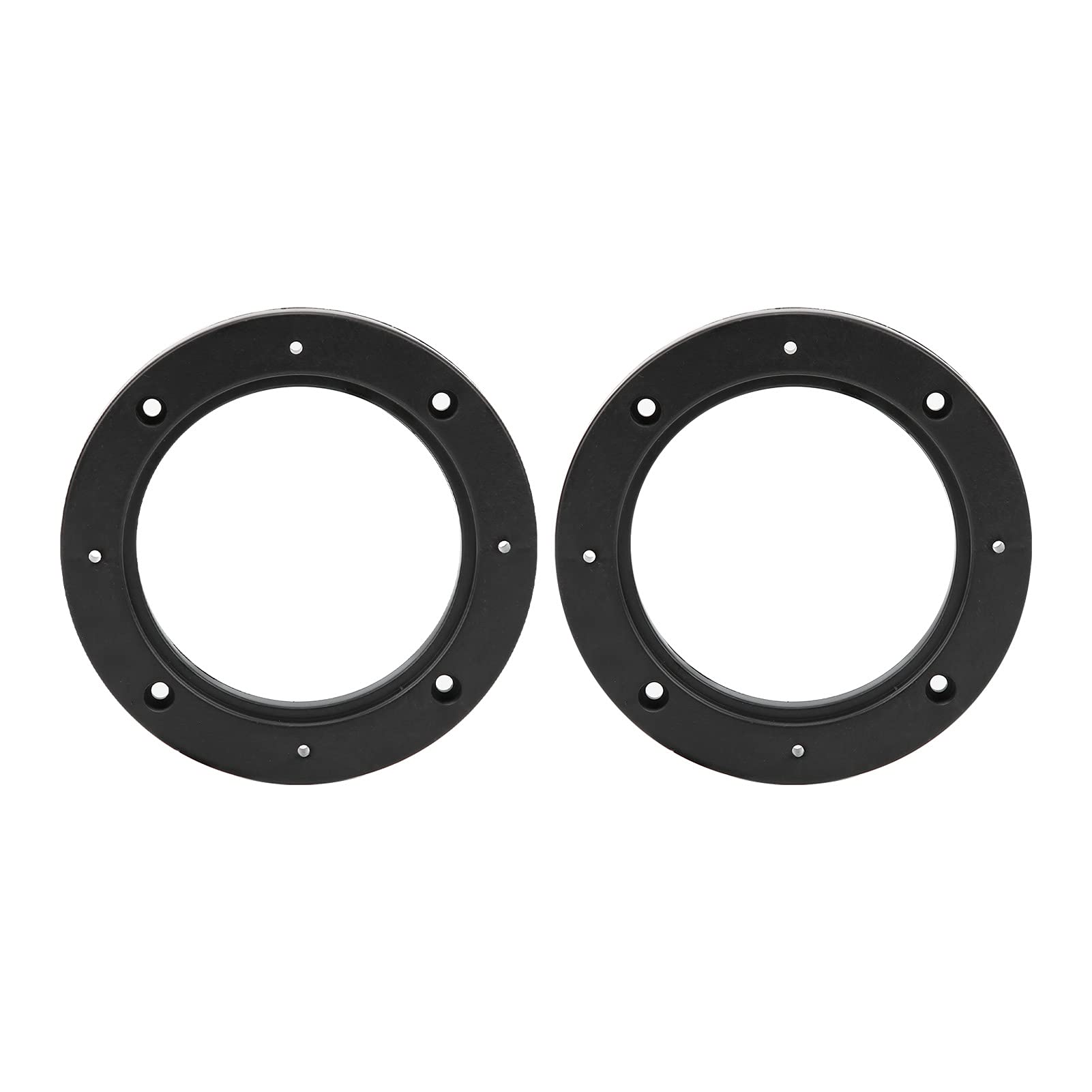 Fydun Speaker Spacers, 2pcs 4in Car Audio Speaker Ring Pad Black Automobile Modification Universal-image-29