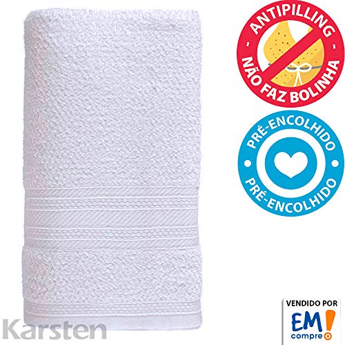 Jogo de Toalhas Banho e Rosto 5 Peças 100% Algodão Karsten Empire - Emcompre