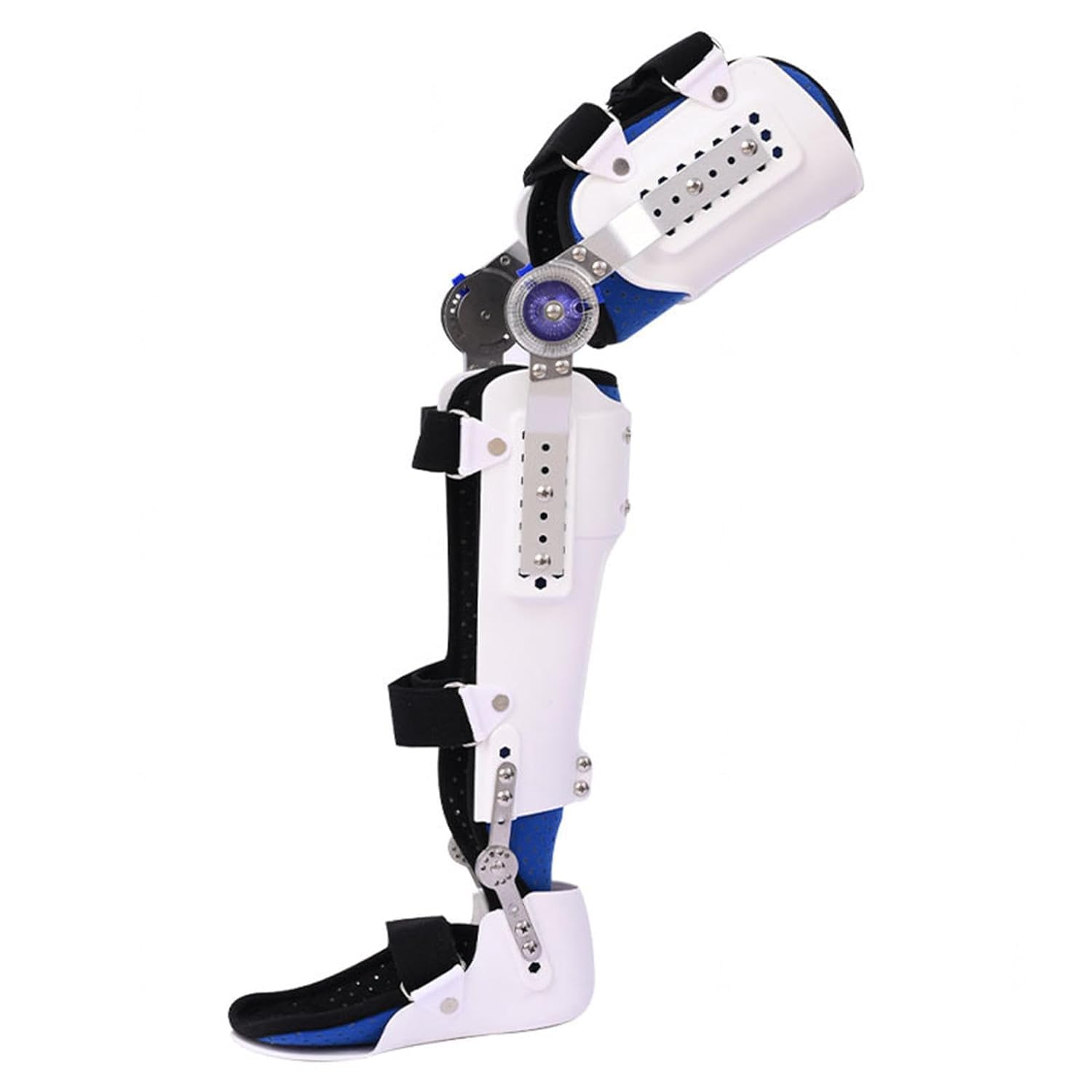 NGDFGR Hinged Knee Brace Knee Support,Adjustable Post Op Knee Immobilizer Leg Braces Orthopedic Patella Knee Brace Orthosis Stabilizers For Torn, Meniscus Tear,Right,Right