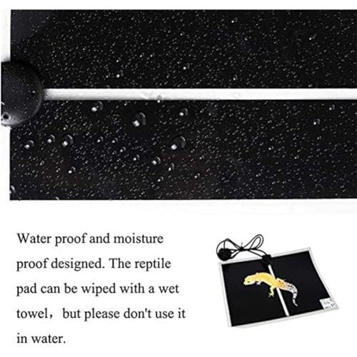 Alfombrilla térmica para terrarios reptiles con control de temperatura miniatura 6