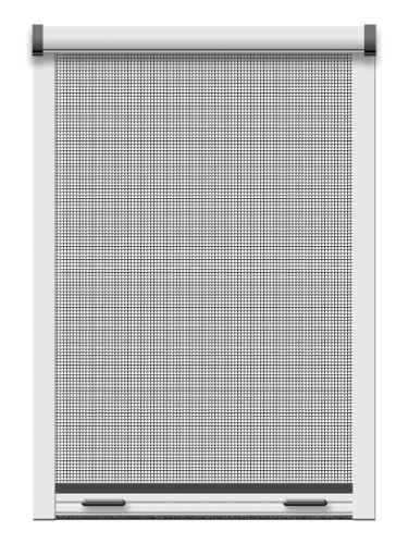 Preisvergleich Produktbild Schellenberg 50826 Insektenschutz-Klemmrollo Fenster 160 x 160 cm weiß