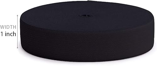 Miniatura 4 de Banda elástica para costura, 7.9 pulgadas x 3 yardas, bandas elásticas de costura de alta elasticidad para cinturas, pantalones, ropa y