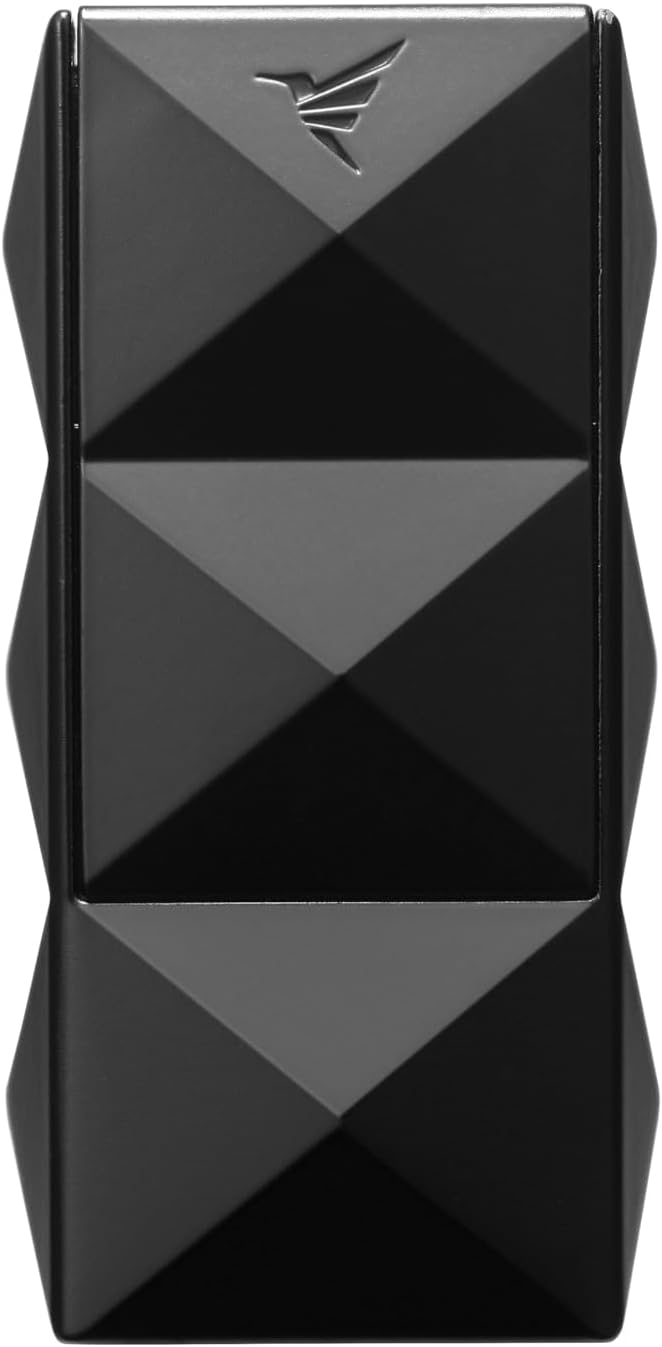 Colibri Quasar II Double Flame Torch Lighter with Punch - Black