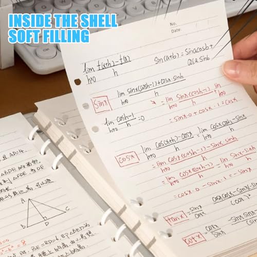 Carnet de notes A5 rechargeable pour ne plus perdre vos feuilles de cours - 4