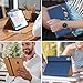 DTTO for iPad (A16) 11th Generation Case 11 Inch 2025, iPad 10th Generation Case 10.9 Inch 2022, Premium Leather Business Folio Stand Cover with Pencil Holder - Auto Wake/Sleep, Abyss Blue
