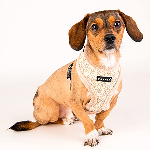Puppia Hundegeschirr für kleine und mittelgroße Hunde - Hepatica Harness A - verstellbar und komfortabel