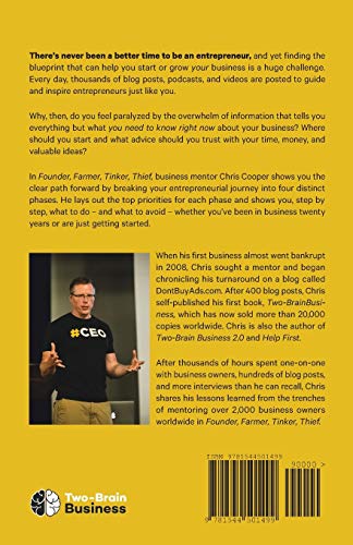 Founder, Farmer, Tinker, Thief: The Four Phases of the Entrepreneur's Journey