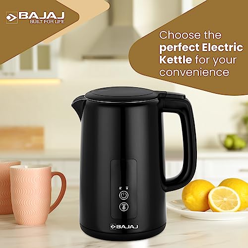 Bajaj KTP 1.5 Litre Digital Electric Kettle Auto ShutOffDry Boil