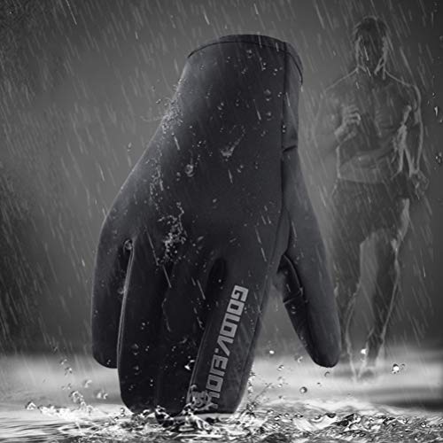 CLISPEED Luvas de Tela Sensível ATque Luvas de InvernHmens Mulheres Gel de Sile Antiderrapante Luvas