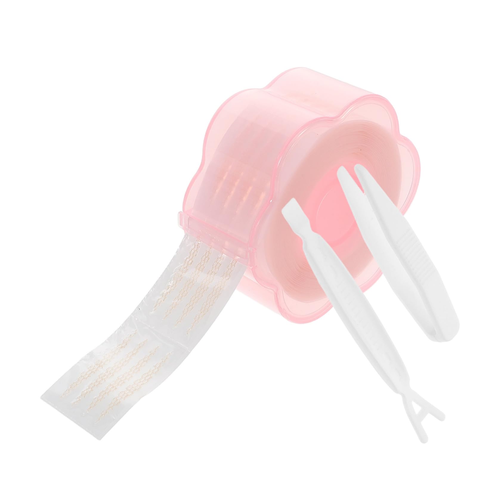 IWOWHERO Double Eyelid Patches Water-activated Natural Look Invisible Mesh for Old Women Girls