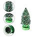 Arbol de Navidad pequeño con Brillo para Mesa, 24 cm, Verde