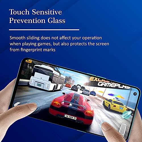 Image of OpenTech Military-Grade Tempered Glass Screen Protector Compatible for Oneplus Nord CE 2 Lite 5G (2022) with Edge to Edge Coverage and Easy Installation kit