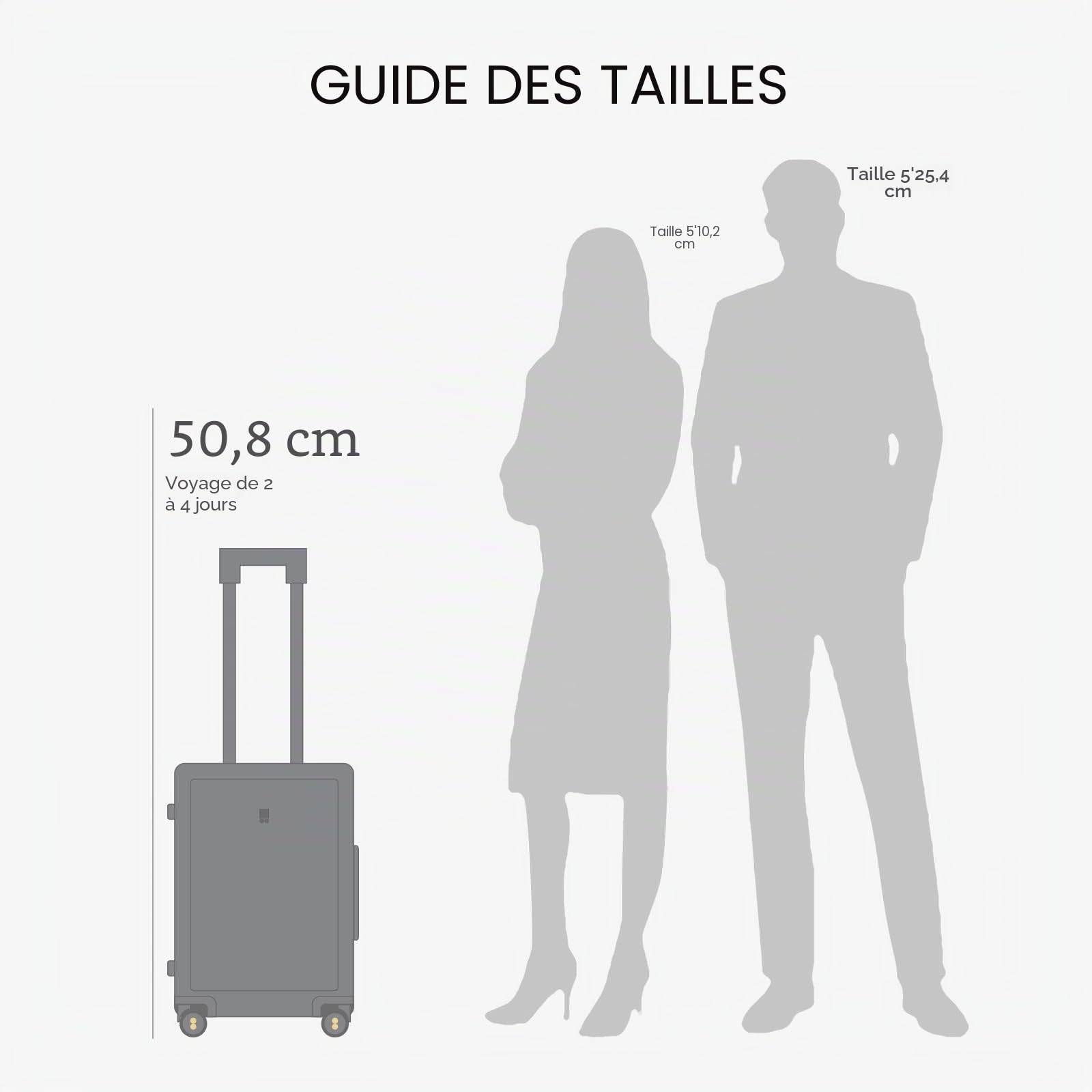 LEVEL8 Valise Cabine Élégant Micro Diamant Structuré Design Bagages Cabine Trolley Rigide Valise de Voyage avec 4 roulettes Doubles Pivotantes et Serrure TSA, 55x37x23CM, 40L, Gris Foncé