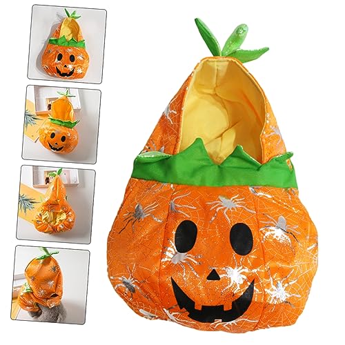 Disfraz para perro calabaza Halloween naranja 24x18 cm miniatura 3