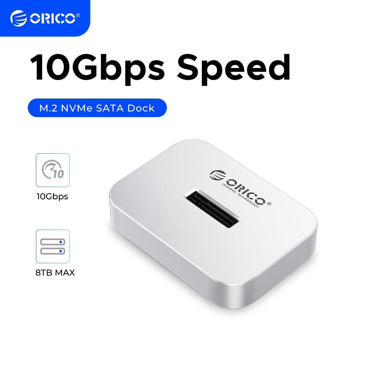 ORICO SSD クローン スタンド 10Gbps高速データ転送 M.2 SSD-M110