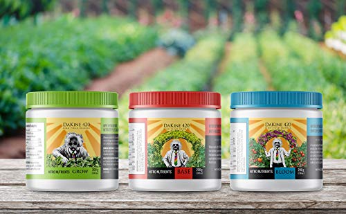 DaKine 420 Nitro Nutrients Advanced Hydroponic Fertilizer & Indoor Plant Food Starter Kit
