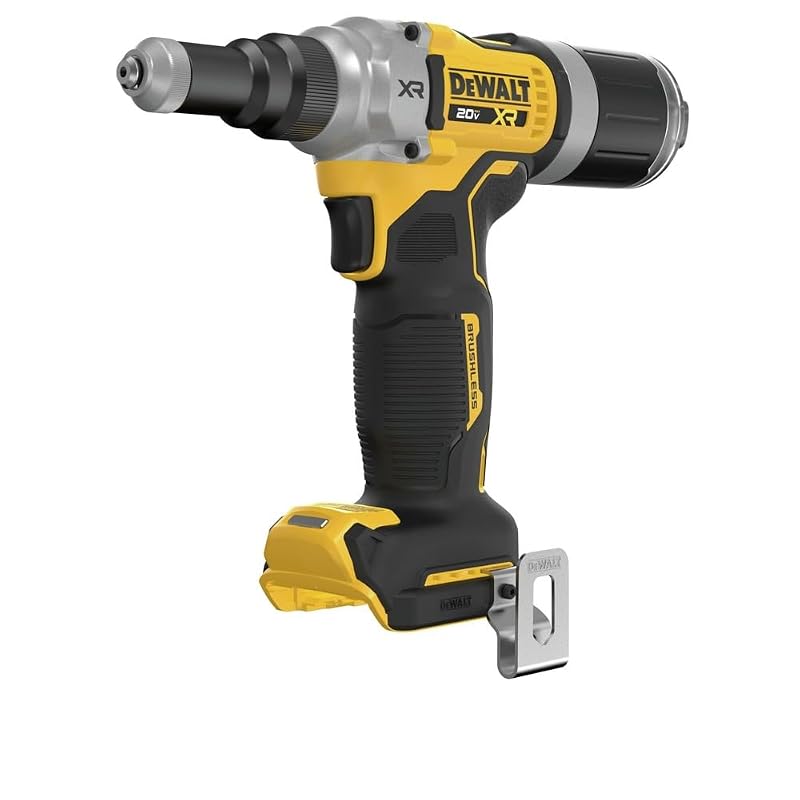 Rebitador sem fio DEWALT 20V MAX XR para rebites de até 1/4 pol. DCF414B