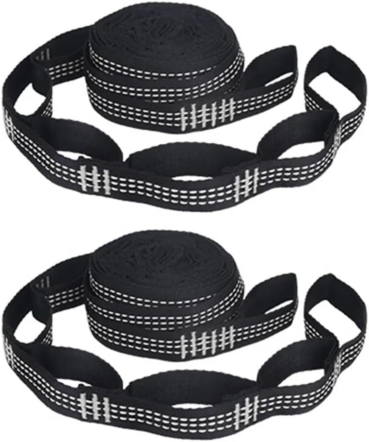Swings Seats Swing Harness, Hanging Hammock Harness, Heavy Duty Load Capacity, Outdoor Camping Hiking Hammock Harness Play Set Swings (Color : Black)