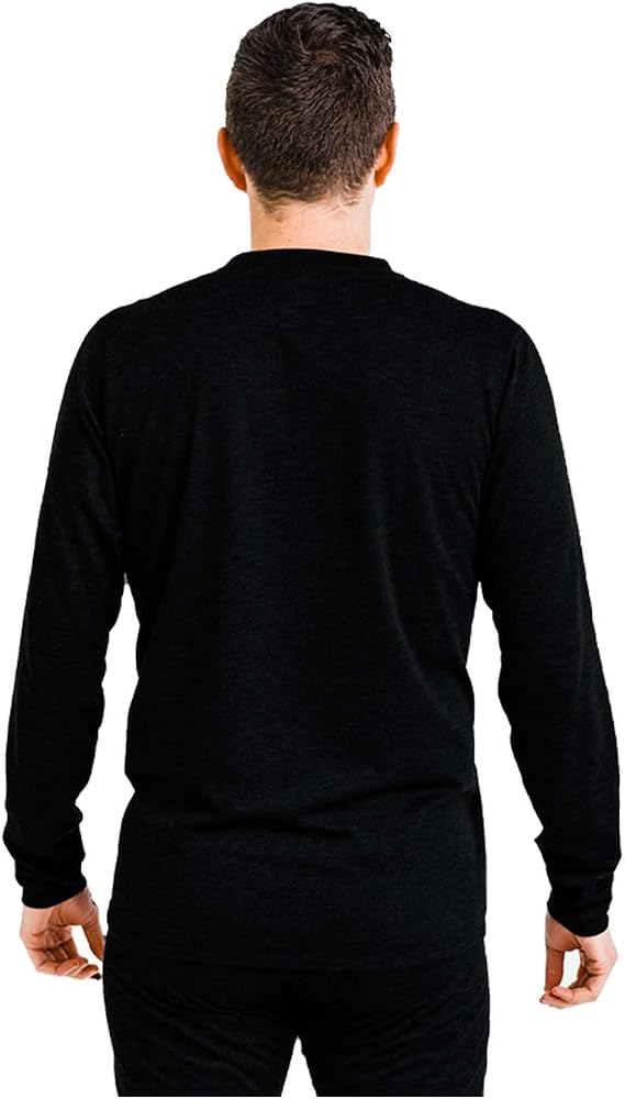 Polarmax Men's Double Layer Crewneck Midweight Relaxed Fit Base Layer
